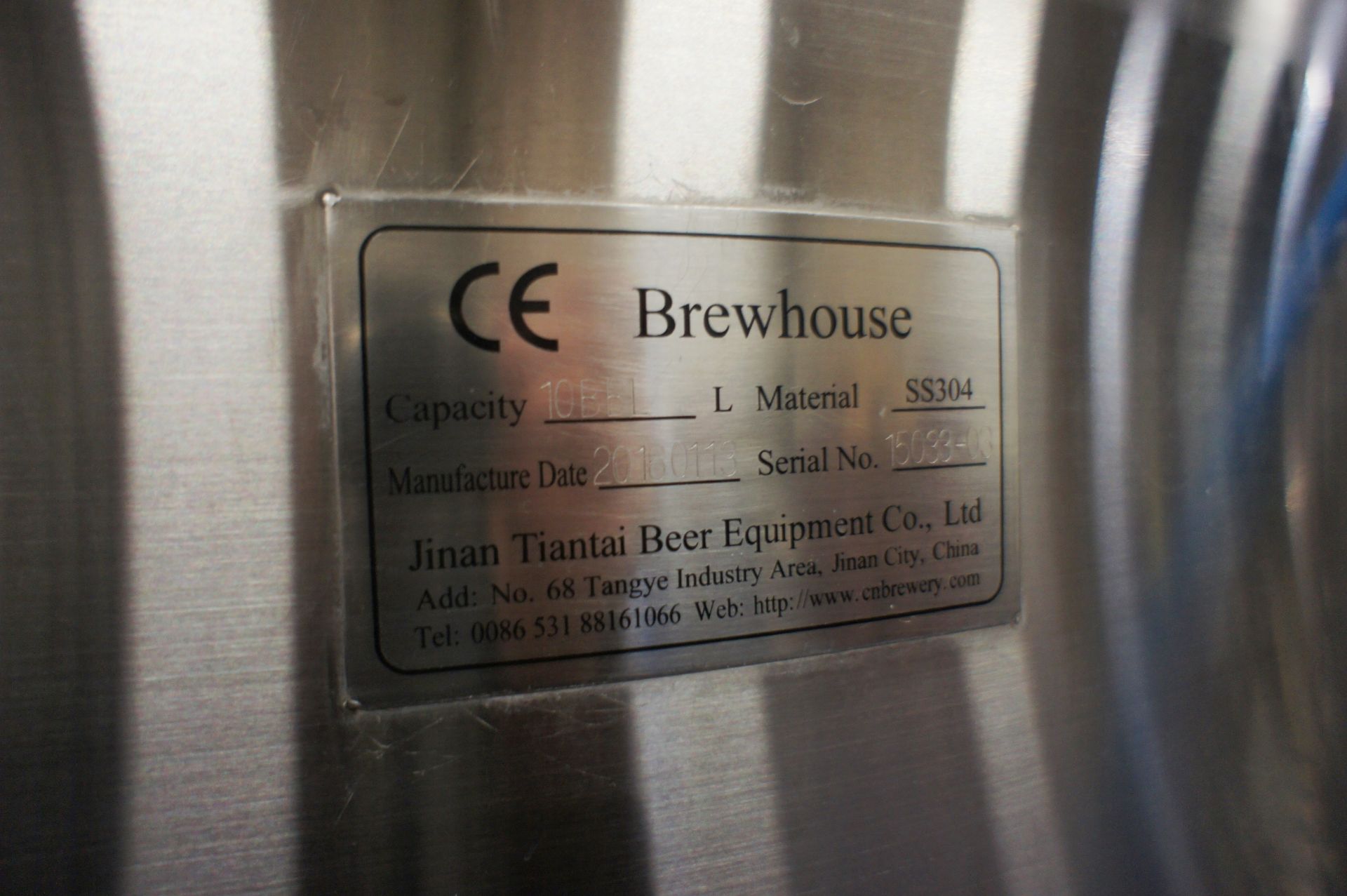 2016 Tiantai Micro- Brewery, 10BBL - Image 11 of 11