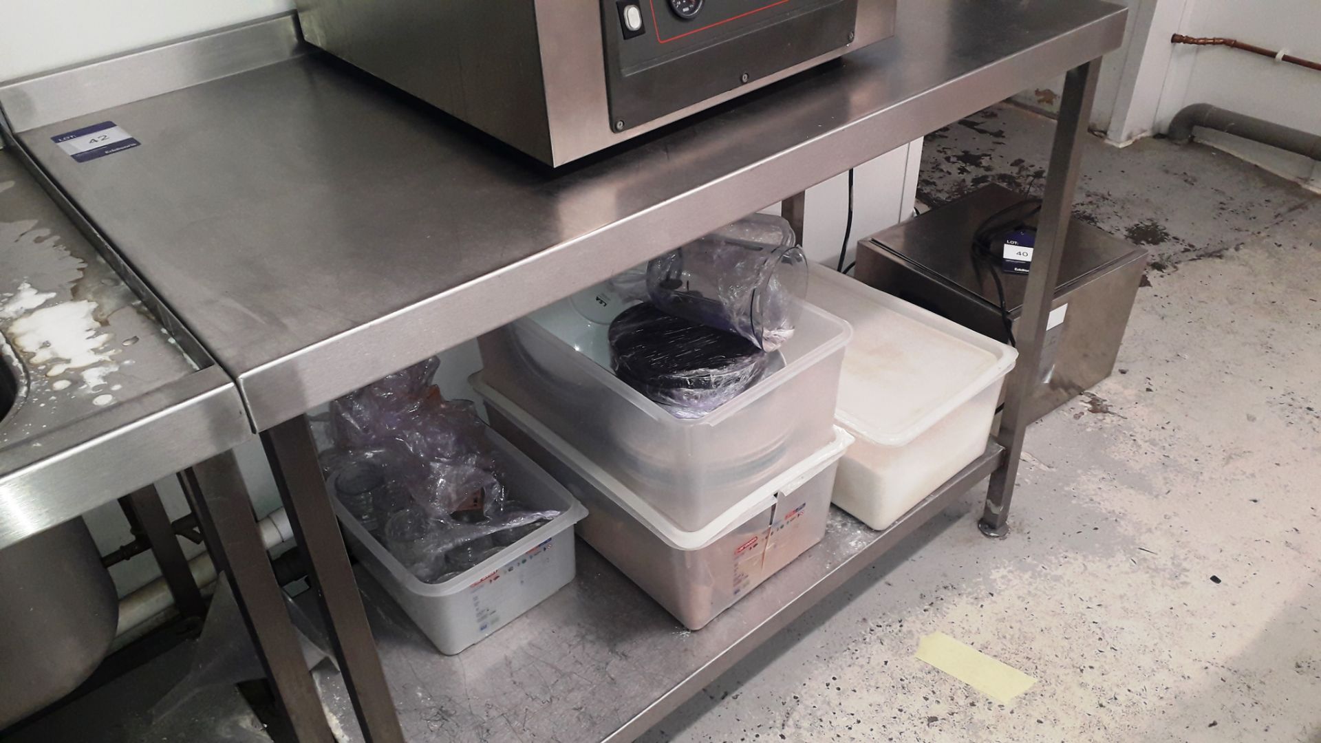 Stainless Steel Food Prep Table 1150mm - Image 2 of 2