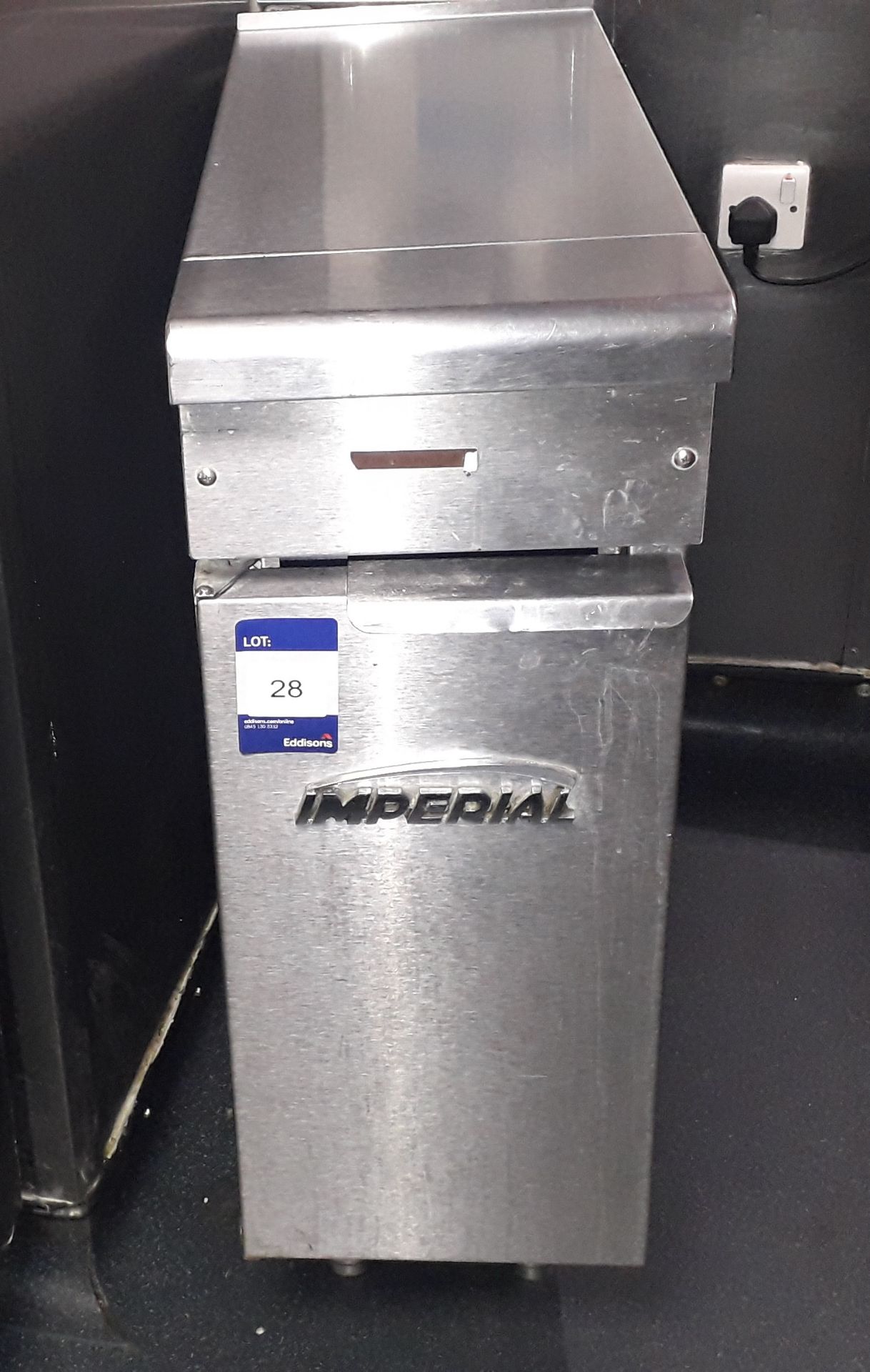 Imperial Stainless Steel Single Door Counter Cupboard 300mm