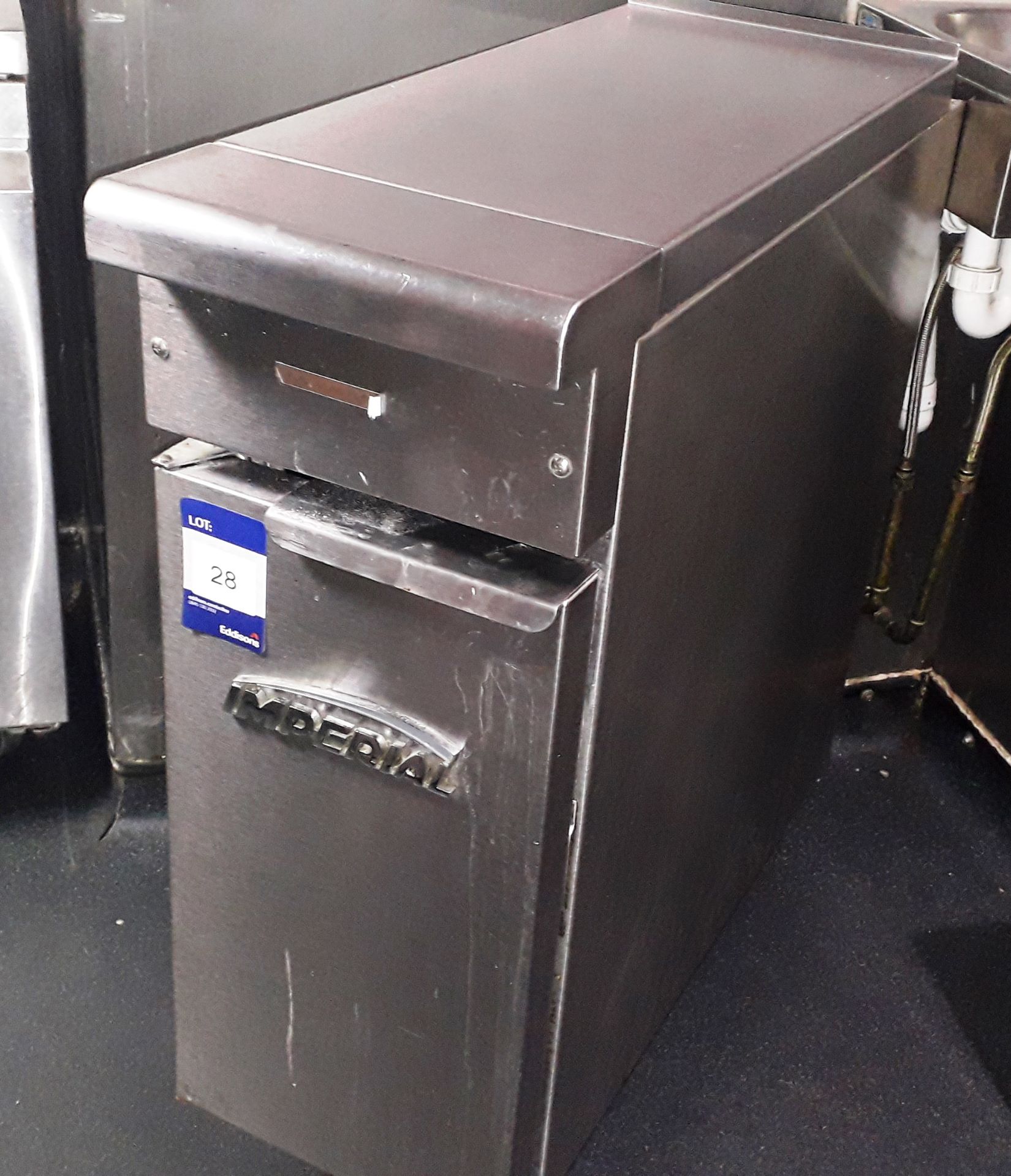 Imperial Stainless Steel Single Door Counter Cupboard 300mm - Image 2 of 2