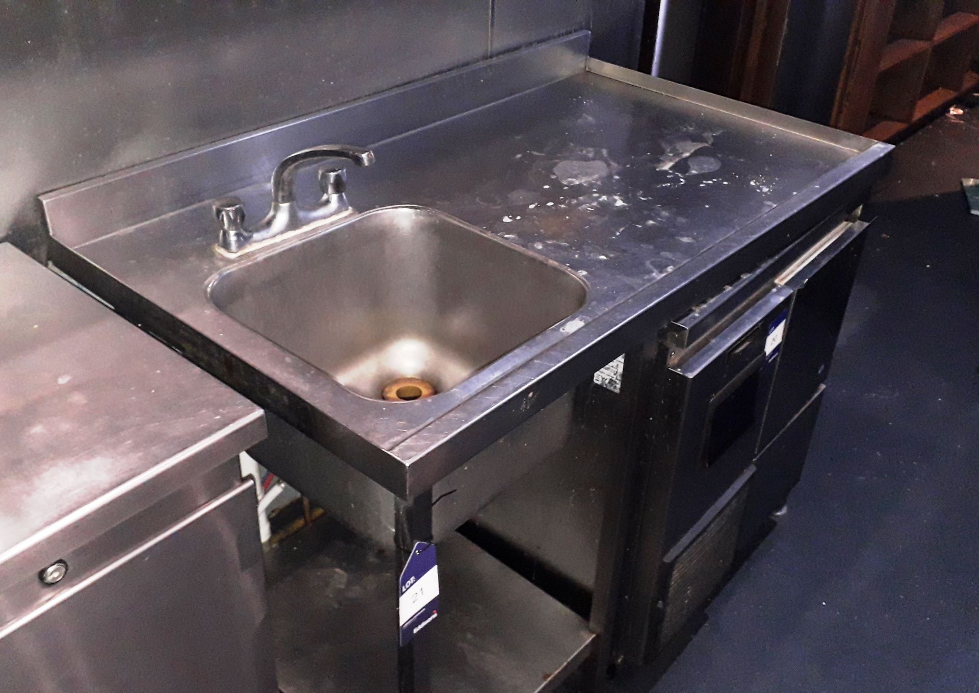 Stainless Steel Single Deep Sink and Drainer (Disconnection Required By Qualified Tradesperson)