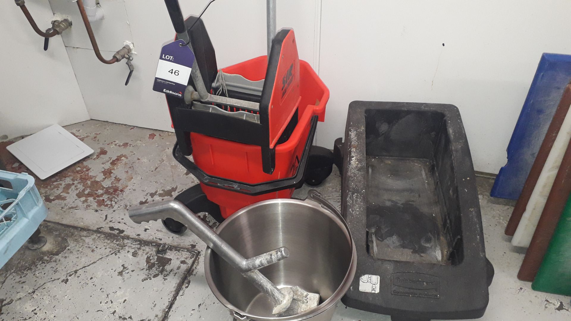 Mop Bucket, Trolley and Stainless Steel Bucket