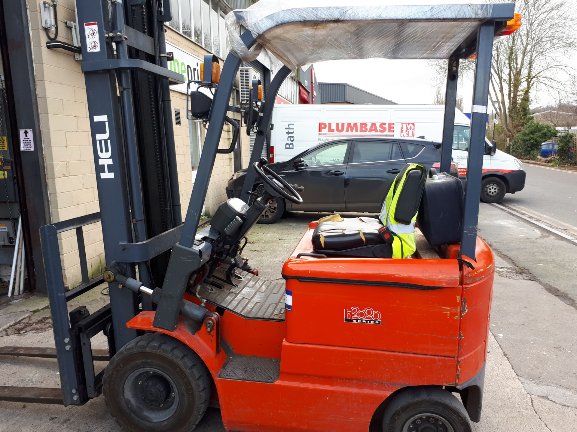 Heli HFP15 1.5Ton Electric Forklift Truck, Twin Stage Mast, Serial Number G3355 (2009) 1,566.0 - Image 7 of 10