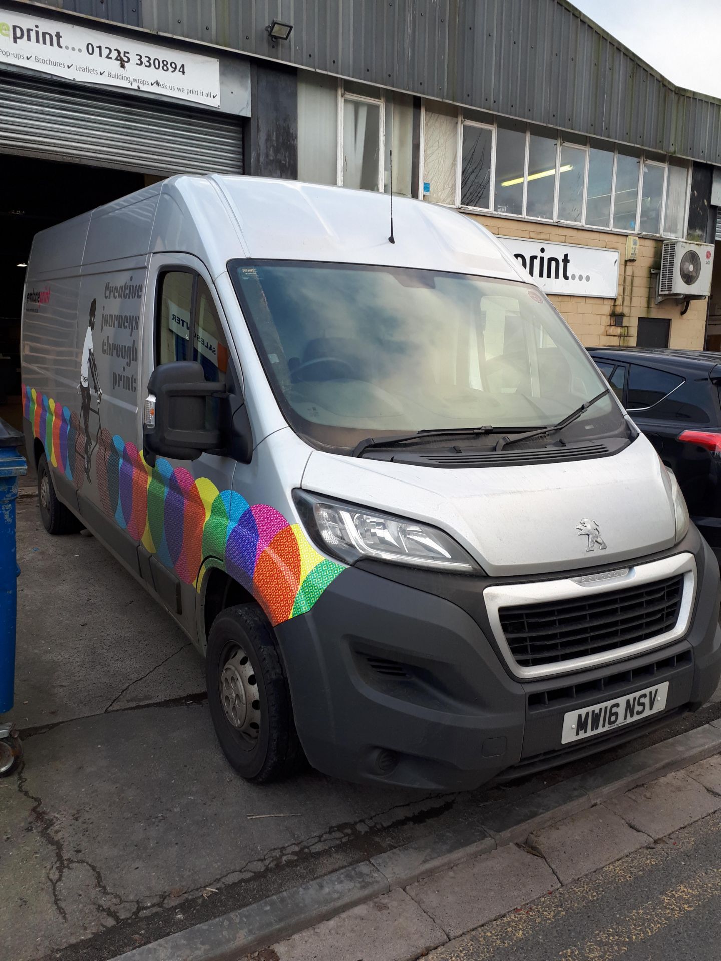 Peugeot Boxer 335 L3 2.2HDi Professional 130PS Panel Van, Registration MW16 NSZ, Date of - Image 3 of 13