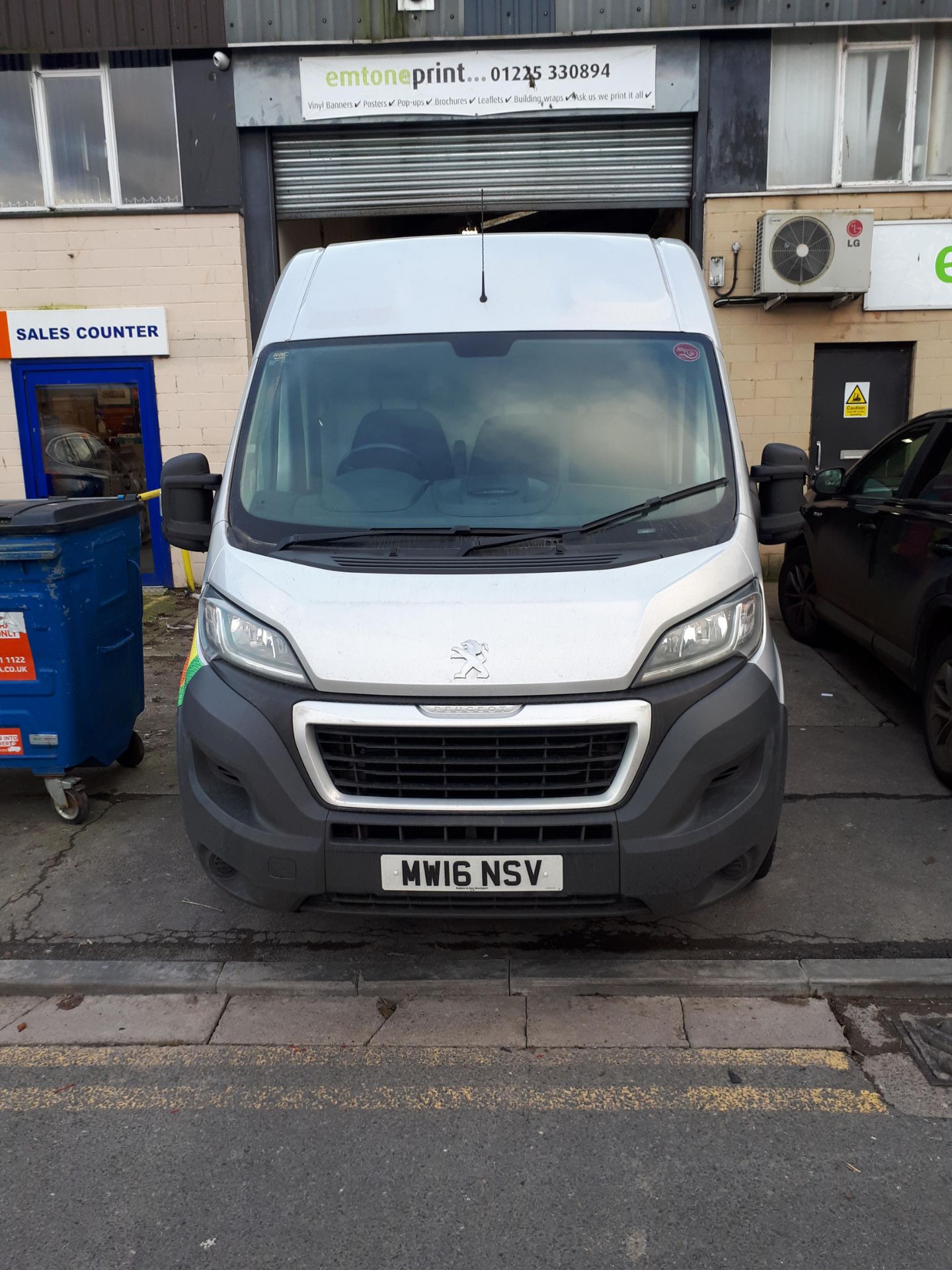 Peugeot Boxer 335 L3 2.2HDi Professional 130PS Panel Van, Registration MW16 NSZ, Date of