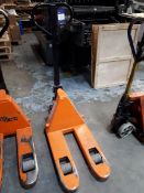 Record Shortfork Hand Hydraulic Pallet Truck