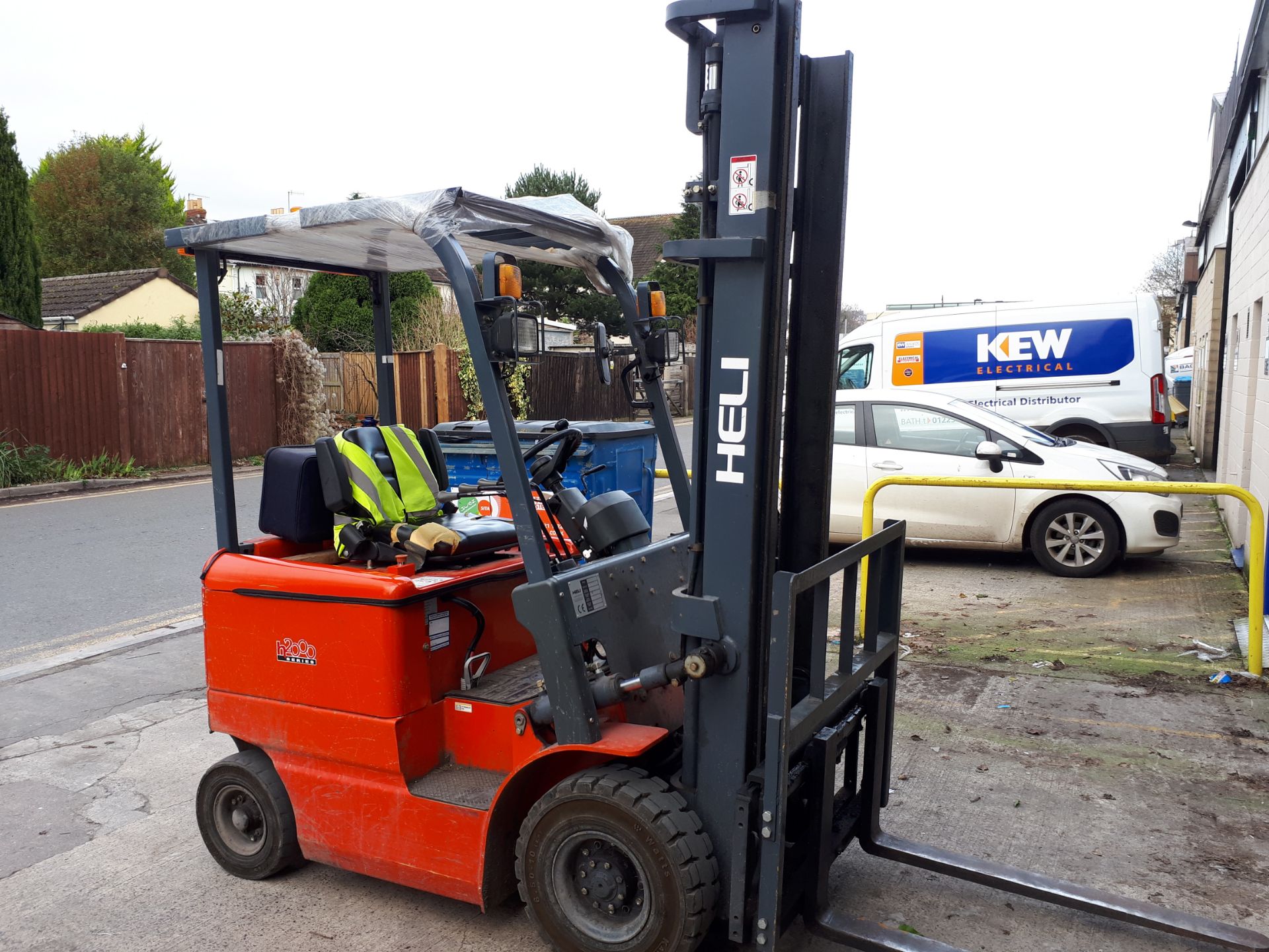 Heli HFP15 1.5Ton Electric Forklift Truck, Twin Stage Mast, Serial Number G3355 (2009) 1,566.0 - Image 3 of 10