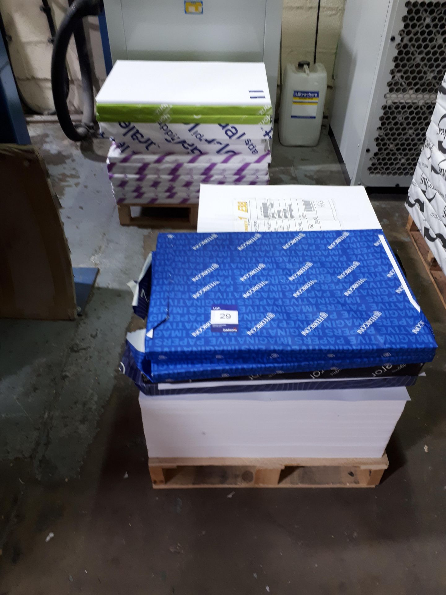 Eight Part Pallets of Various Paper