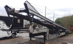 Hoynor MK 7/2 Six Vehicle Car Transporter, Year 1978, Refurbished 2000, (Located in Ilkeston)