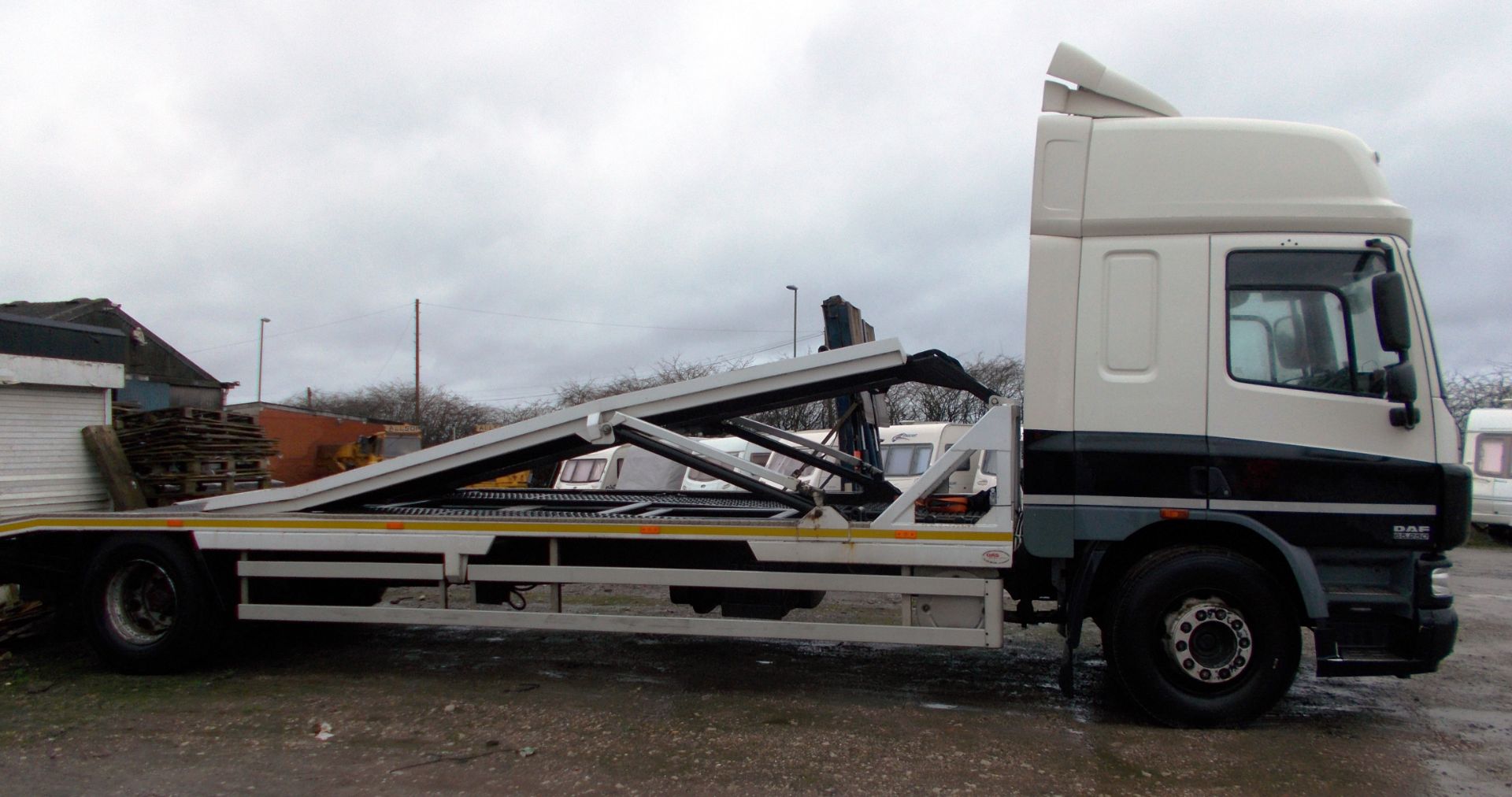 Leyland DAF CF 65.250 3 Vehicle Transporter, Registration DX61 ANU, Date of Registration 10.01.2012, - Image 8 of 27