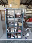 8 Pigeon Holed Storage Unit to Include Contents – Napkins, Table Cloths etc.