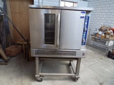 Flacon Electric Industrial Oven Mounted on Mobile Trolley