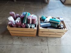 Quantity of Various Candles to 2 Crates