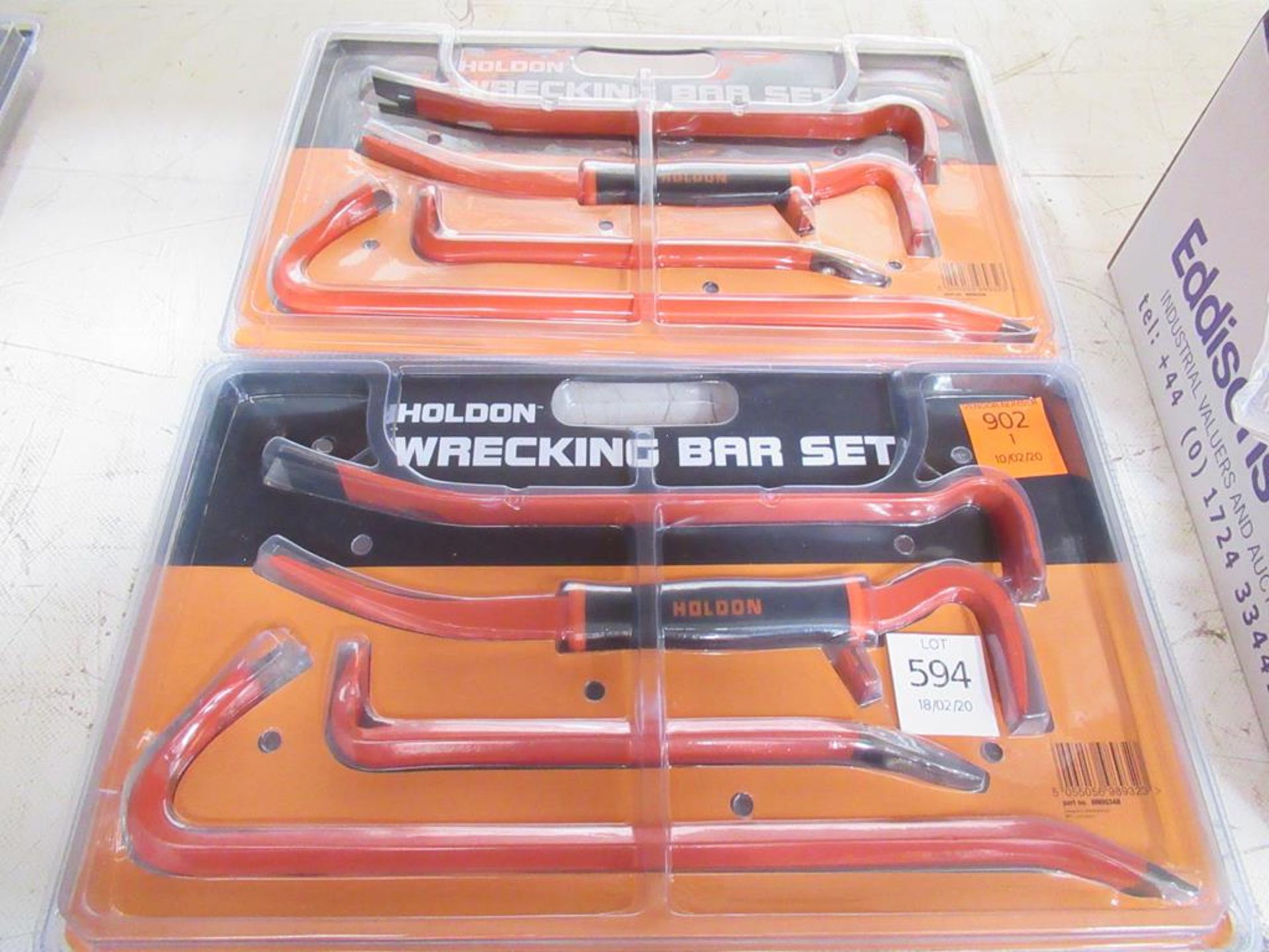 2 x Holden Wrecking Bar Sets