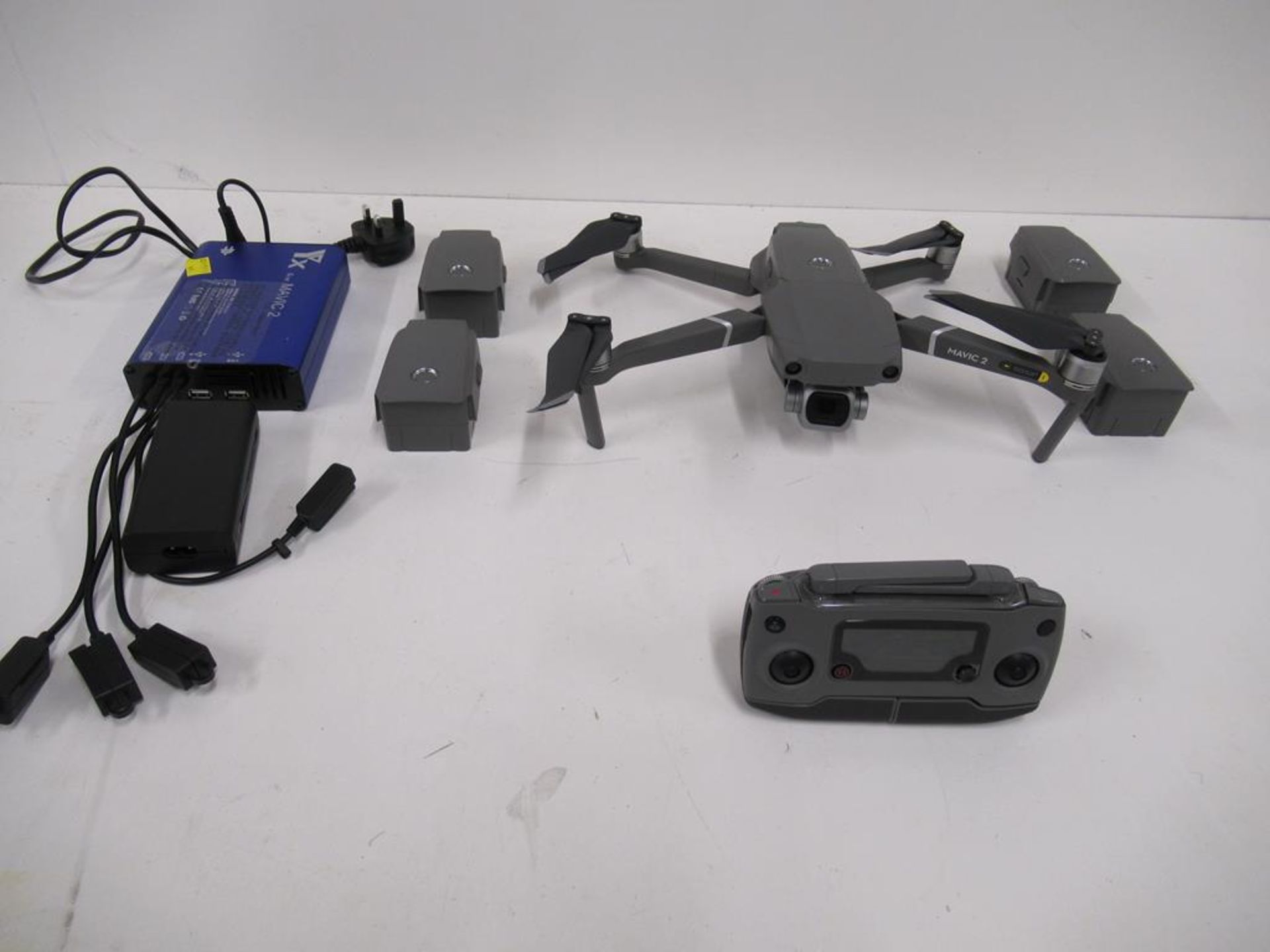 DJI Mavic 2 Pro Drone with Hasselblad Camera, Batteries, Control and Multicharger