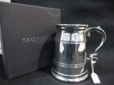 A Selection of Boxed Pewter Items