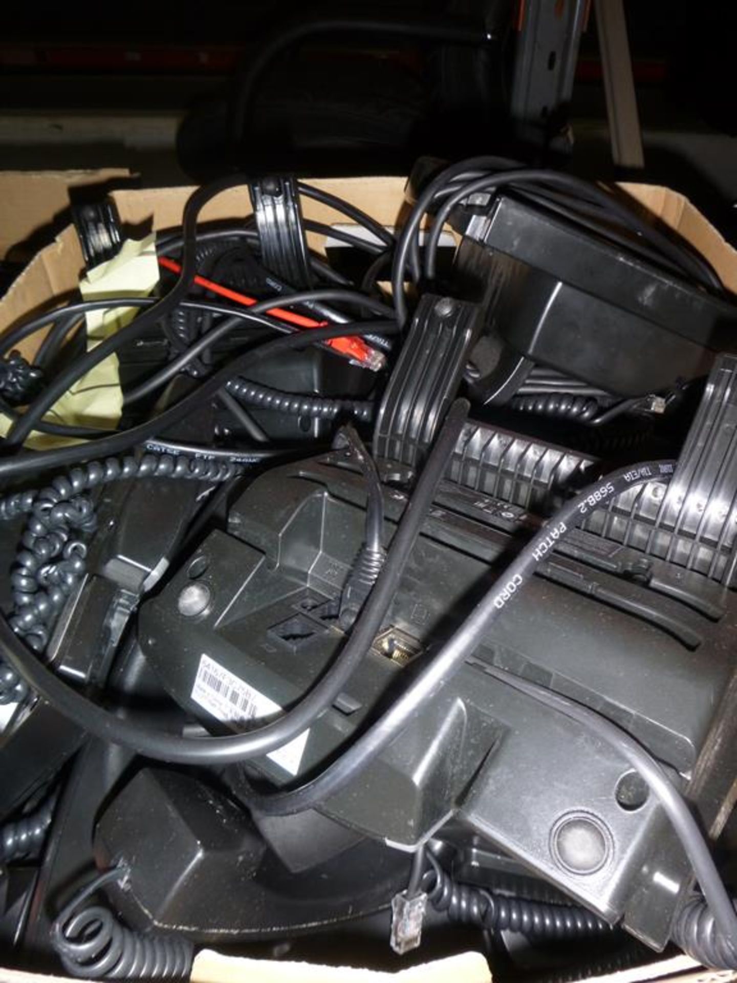 4 Boxes to include Office Telephones, Extension Leads, PC Cables etc - Image 2 of 5