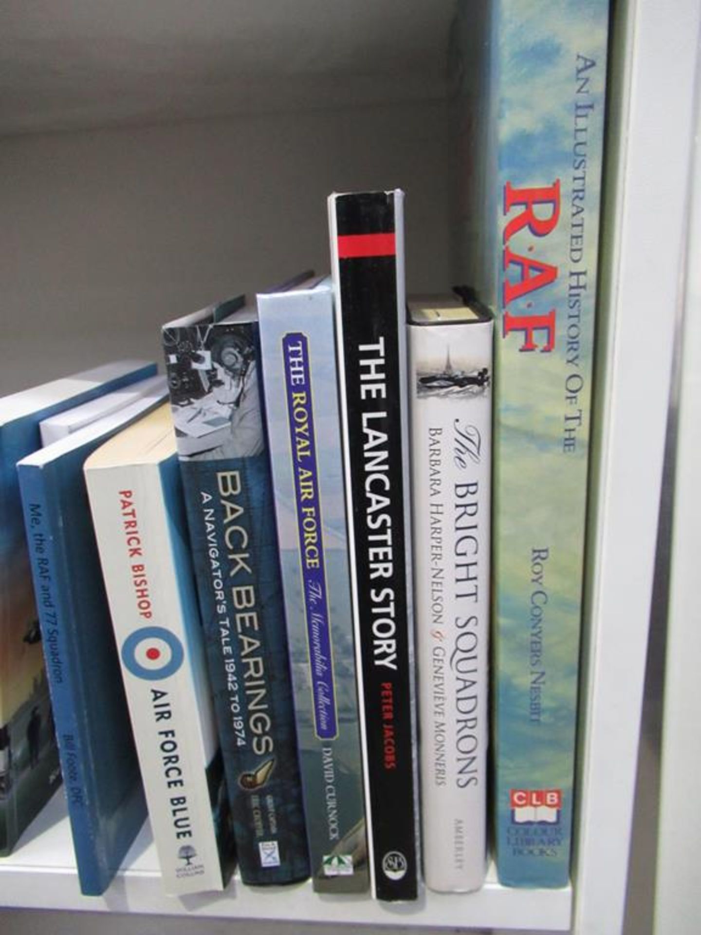 A Shelf containing mainly RAF Themed Media - Image 6 of 7