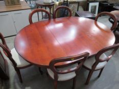 Wooden Extending Dining Table