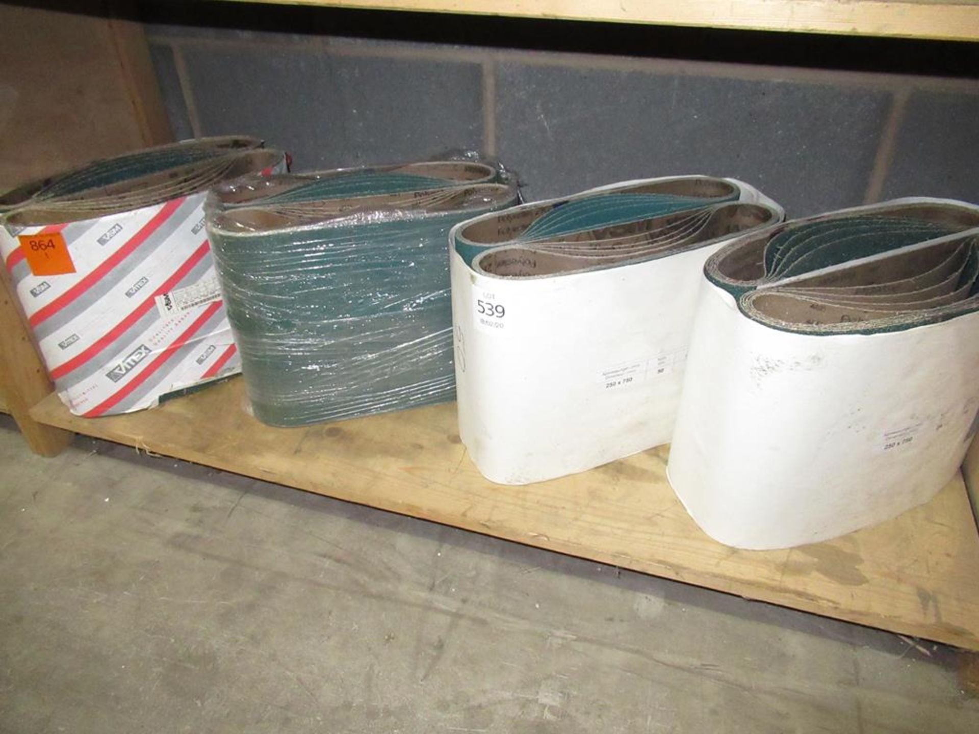 A Shelf to include Various Sandpaper