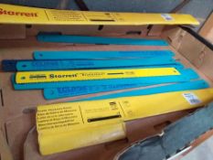 Selection of Eclipse and Starrett Heavy Duty Hacksaw Blades