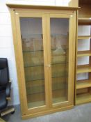 Ernest Menard Double Display Cabinet