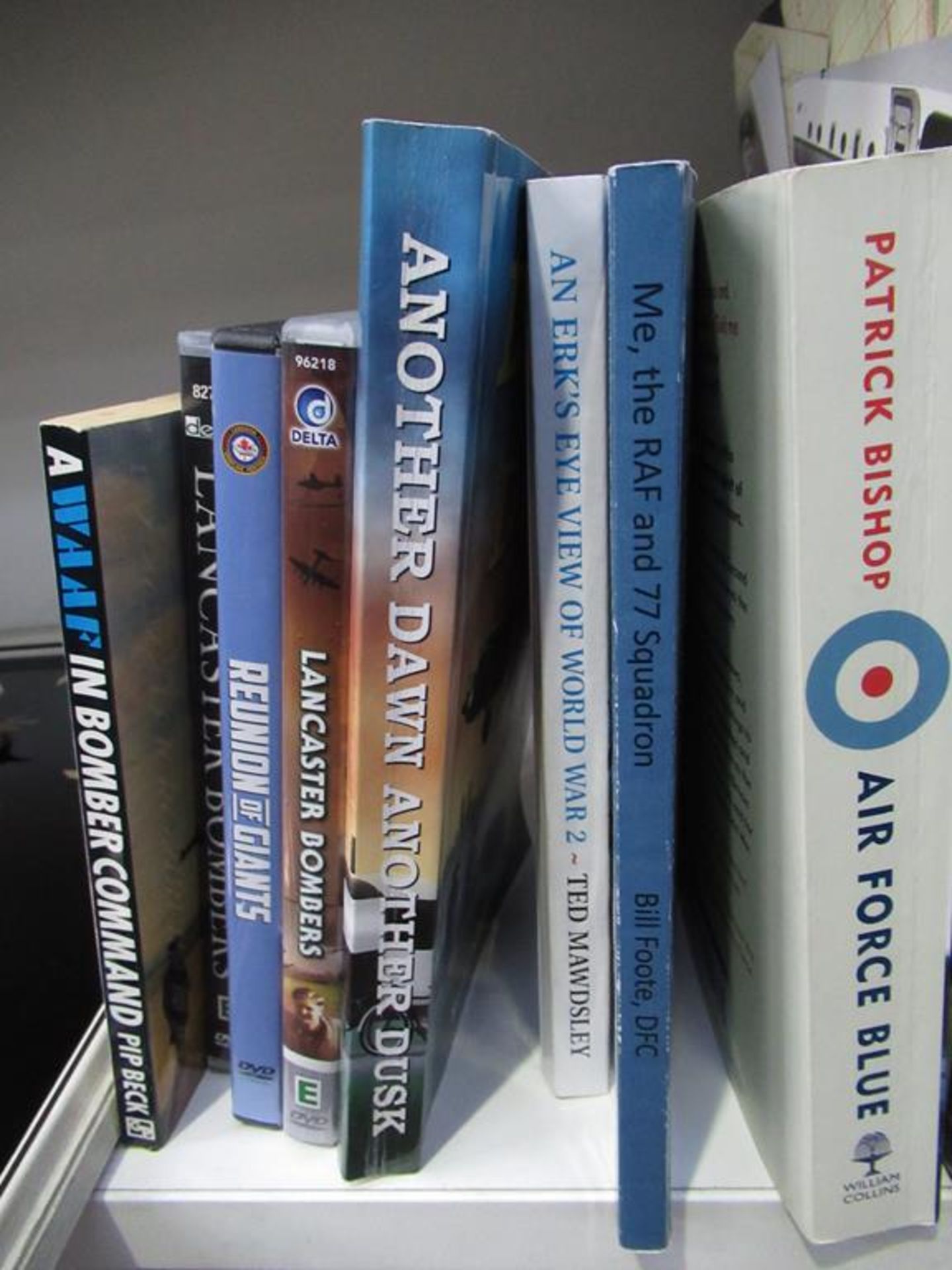 A Shelf containing mainly RAF Themed Media - Image 7 of 7