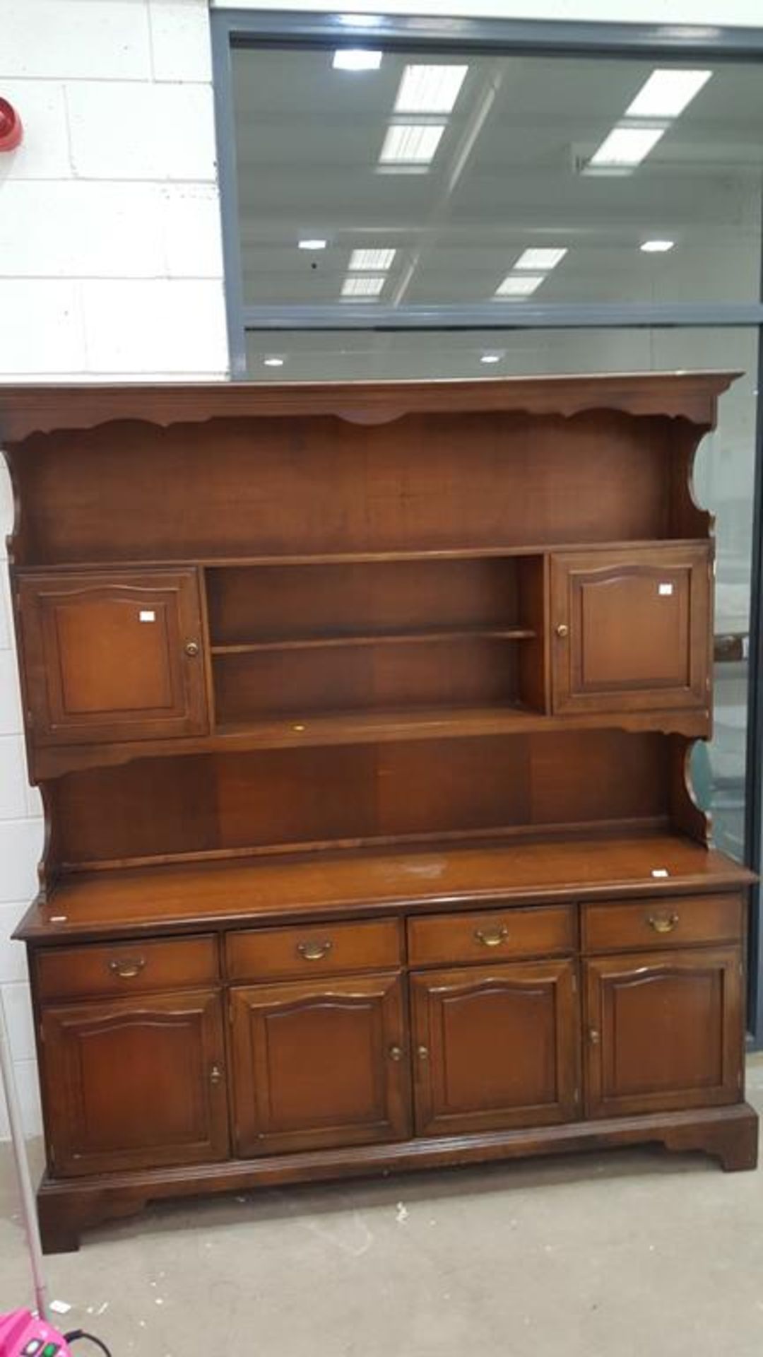 A large Welsh Dresser/Kitchen Cabinet