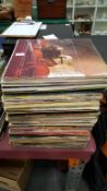 A Large Collection of Vinyl Records