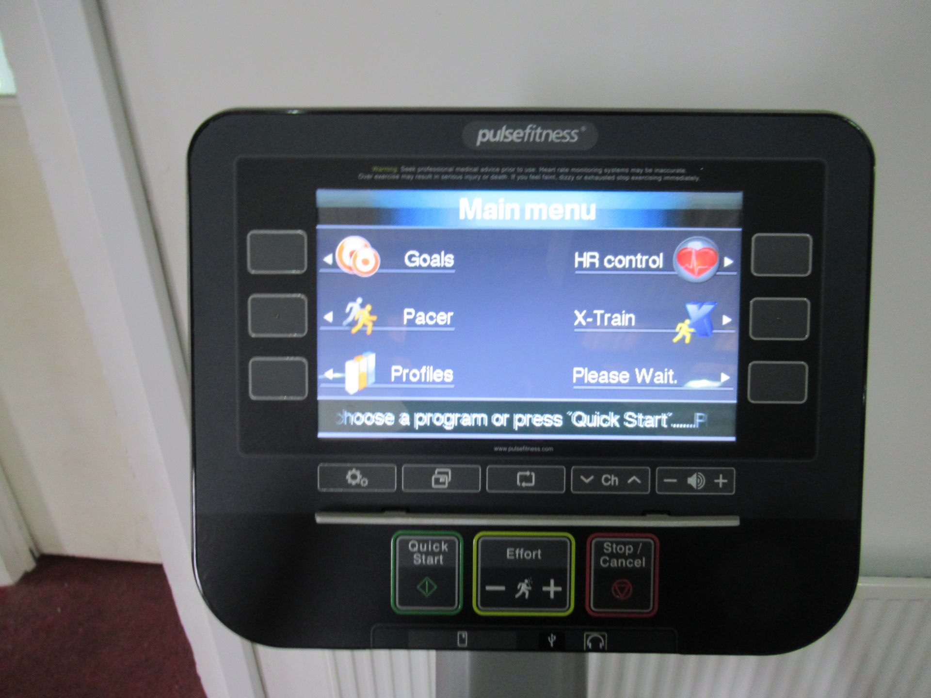 Pulse Fitness 280G-F X-Train Cross Trainer - Image 3 of 4