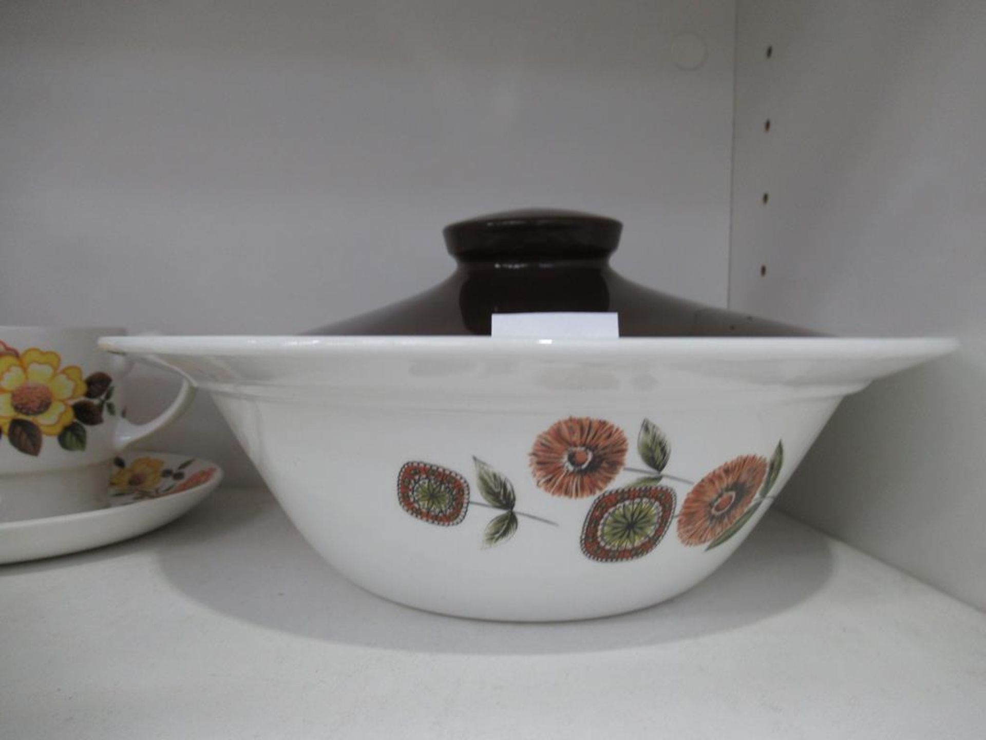 A Shelf containing a H. Aynsley floral Tea/Coffee Service - Image 6 of 8