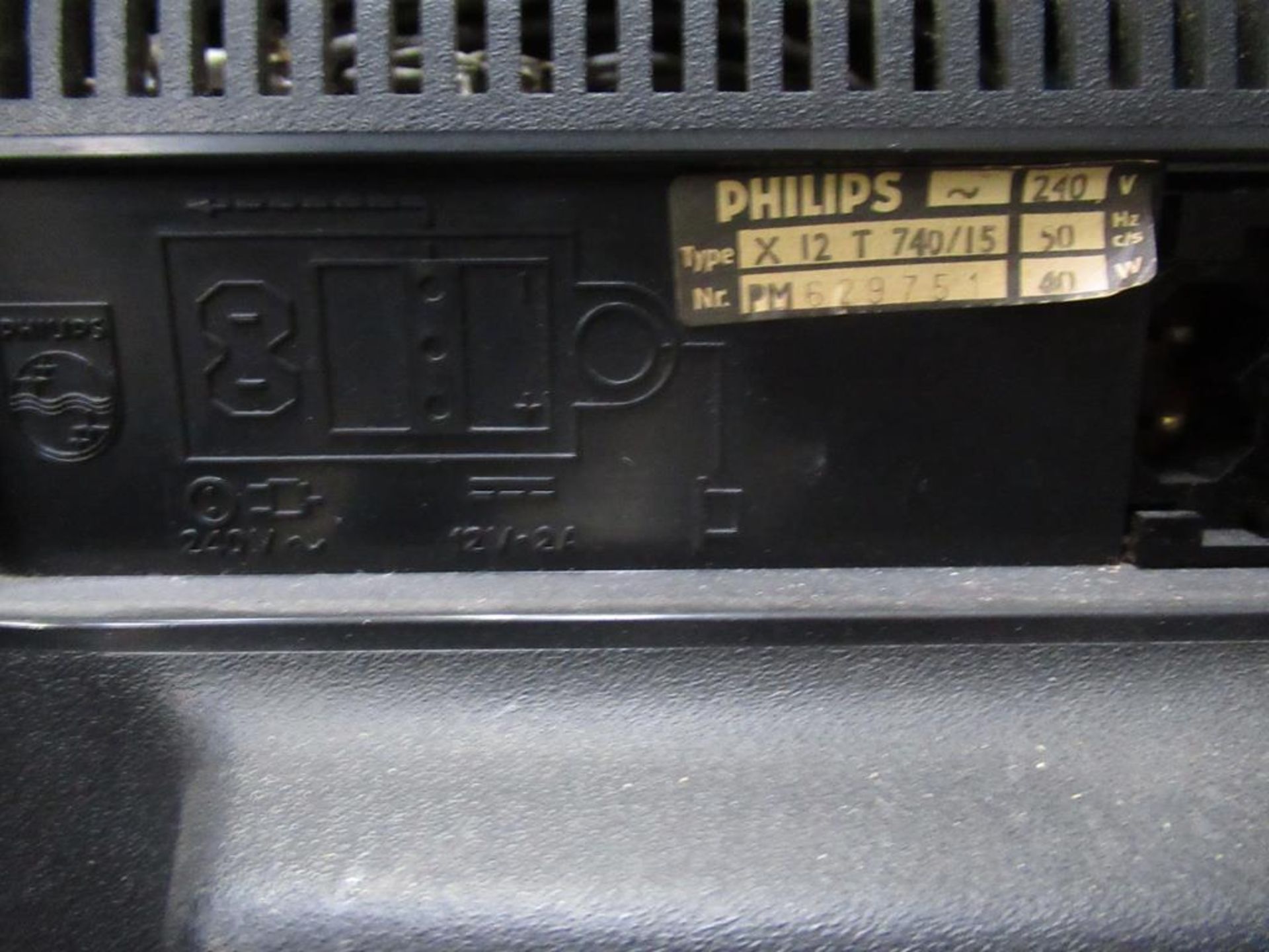 Bell & Howell Reel to Reel Projector, Philips Earl - Image 8 of 10