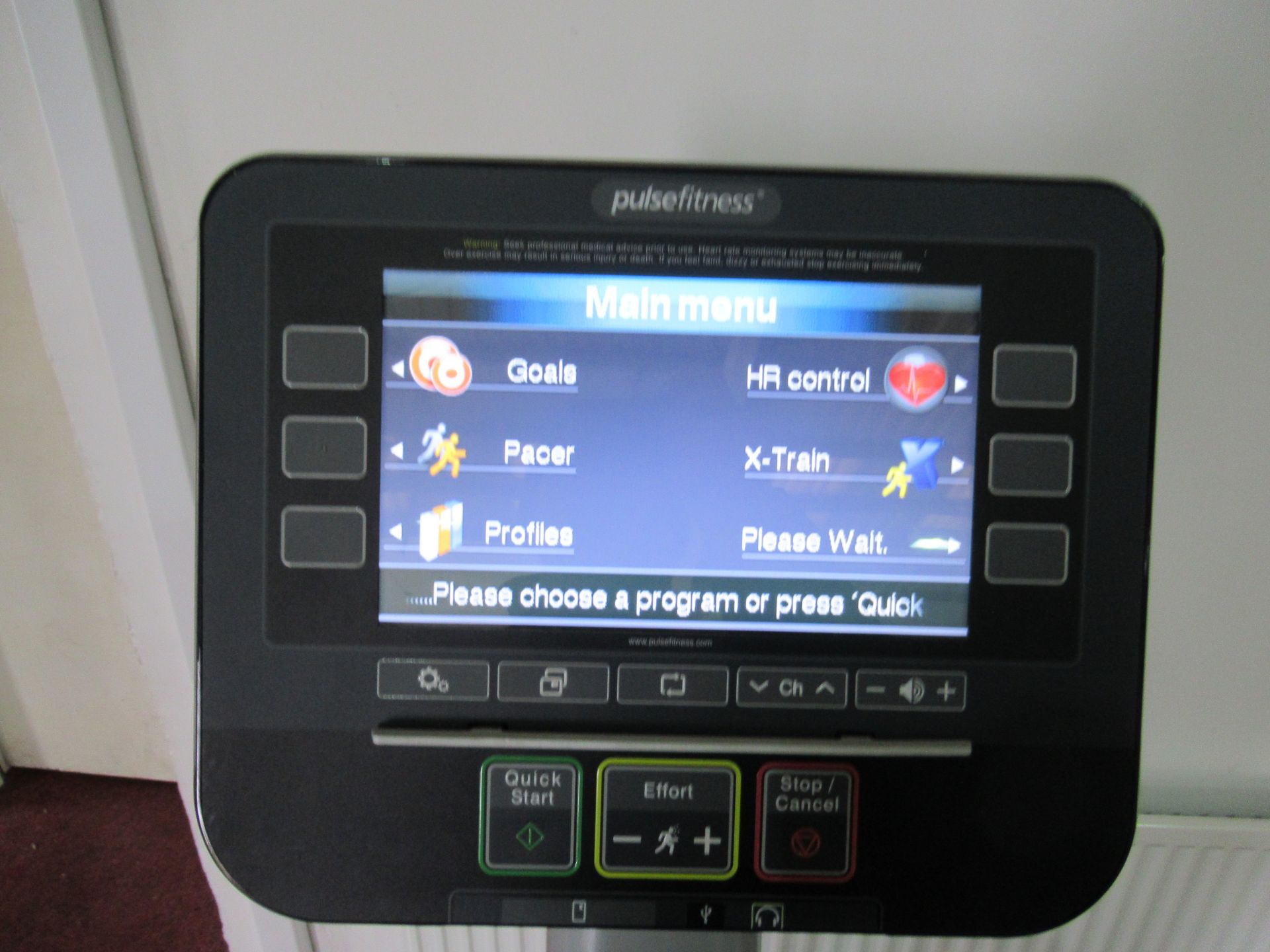 Pulse Fitness 280G-F X-Train Cross Trainer - Image 2 of 4