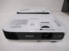 2 x Epson EB504 LCD Projectors