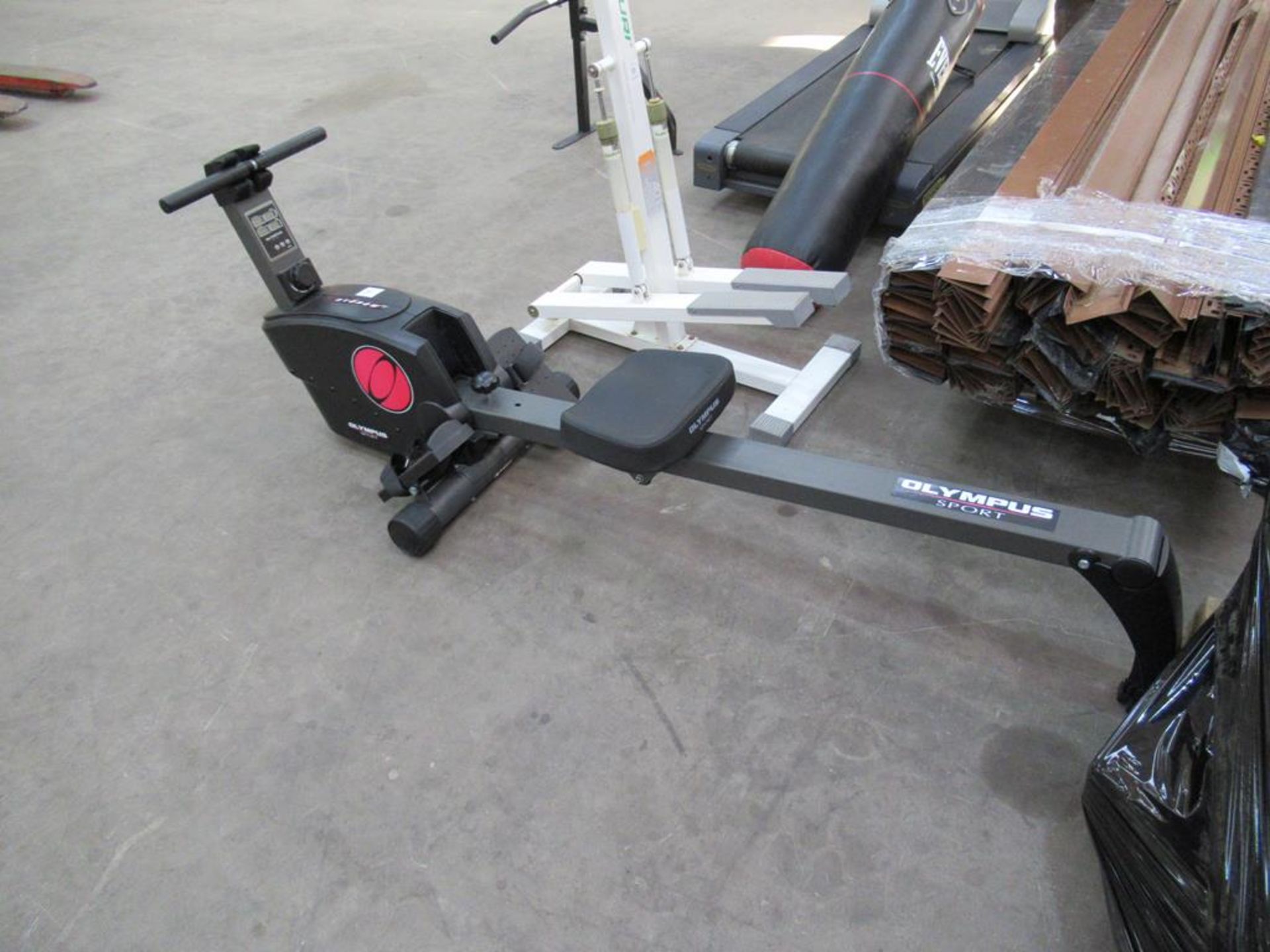 An Olympus Sport Hydro Rowing Machine