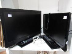 Two Linsar Colour TVs