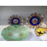 This is a Timed Online Auction on Bidspotter.co.uk, Click here to bid. A Handpainted Spanish Ceramic