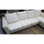 This is a Timed Online Auction on Bidspotter.co.uk, Click here to bid. A large Corner Sofa (est. £