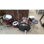 This is a Timed Online Auction on Bidspotter.co.uk, Click here to bid. Various Drums, Pedals and