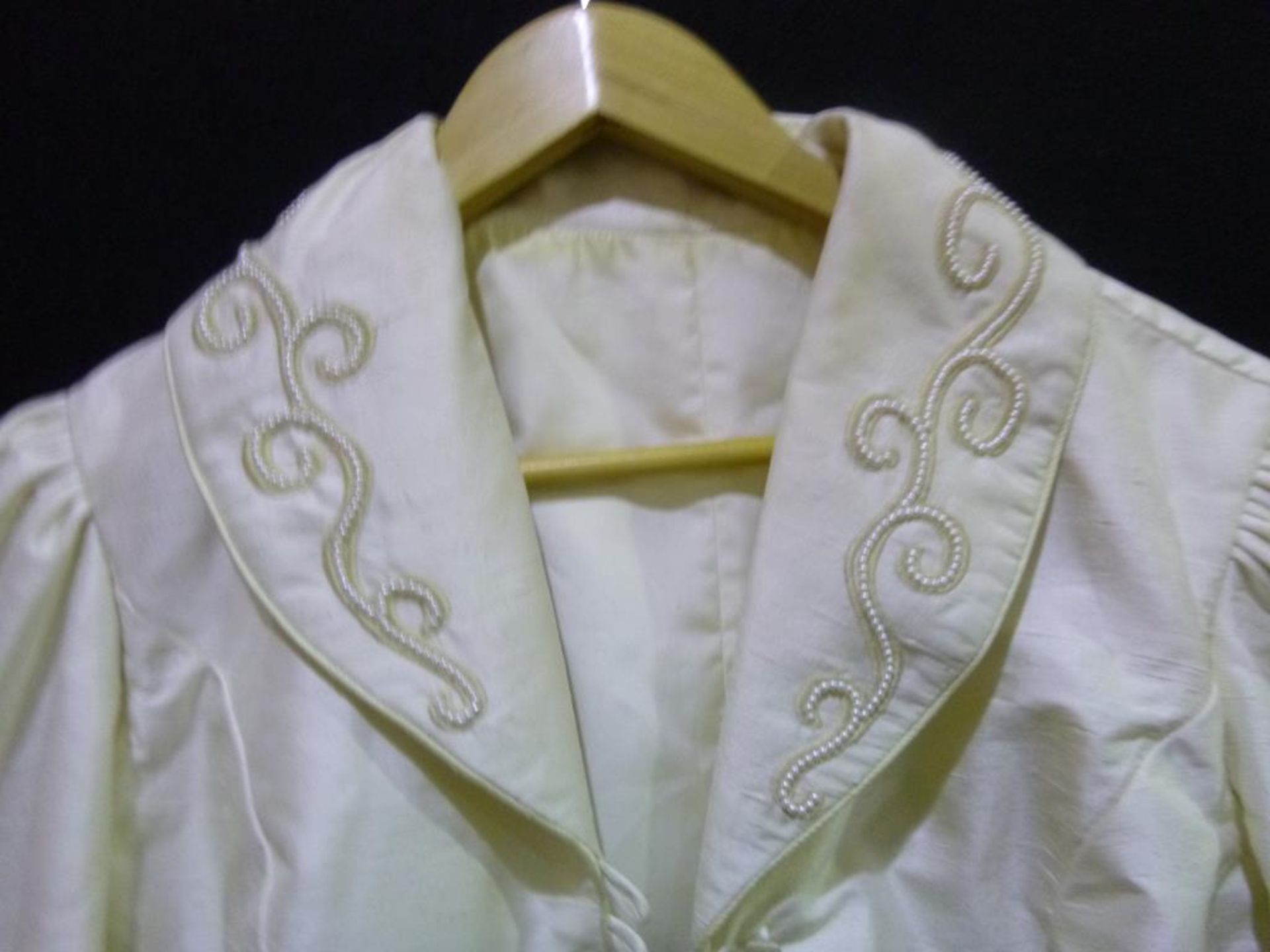 Brides international ivory wedding dress with bolero jacket - Image 10 of 12