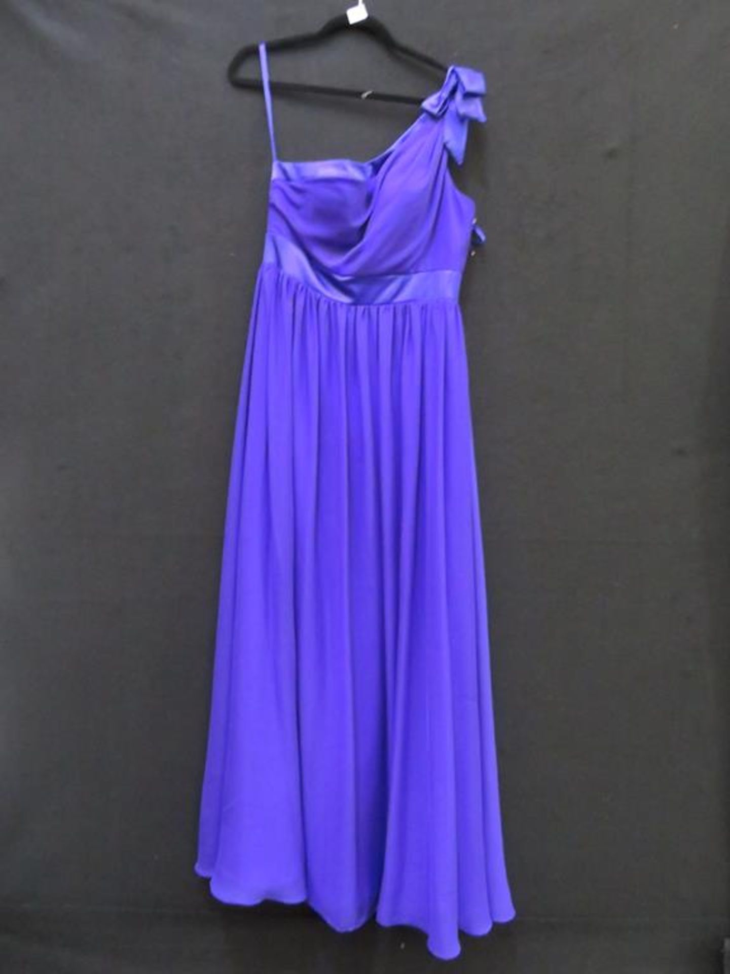 4 Purple-orchid lavender bridal gowns - Image 9 of 33