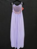 Five purple -'Jasemine, Lavender etc' Bridal Gowns in various styles