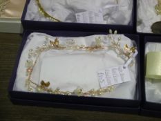 Assorted bridal accessories by 'Miranda Templeton' and 'Poirier'