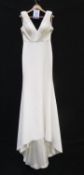 Chosen Broome wedding dress