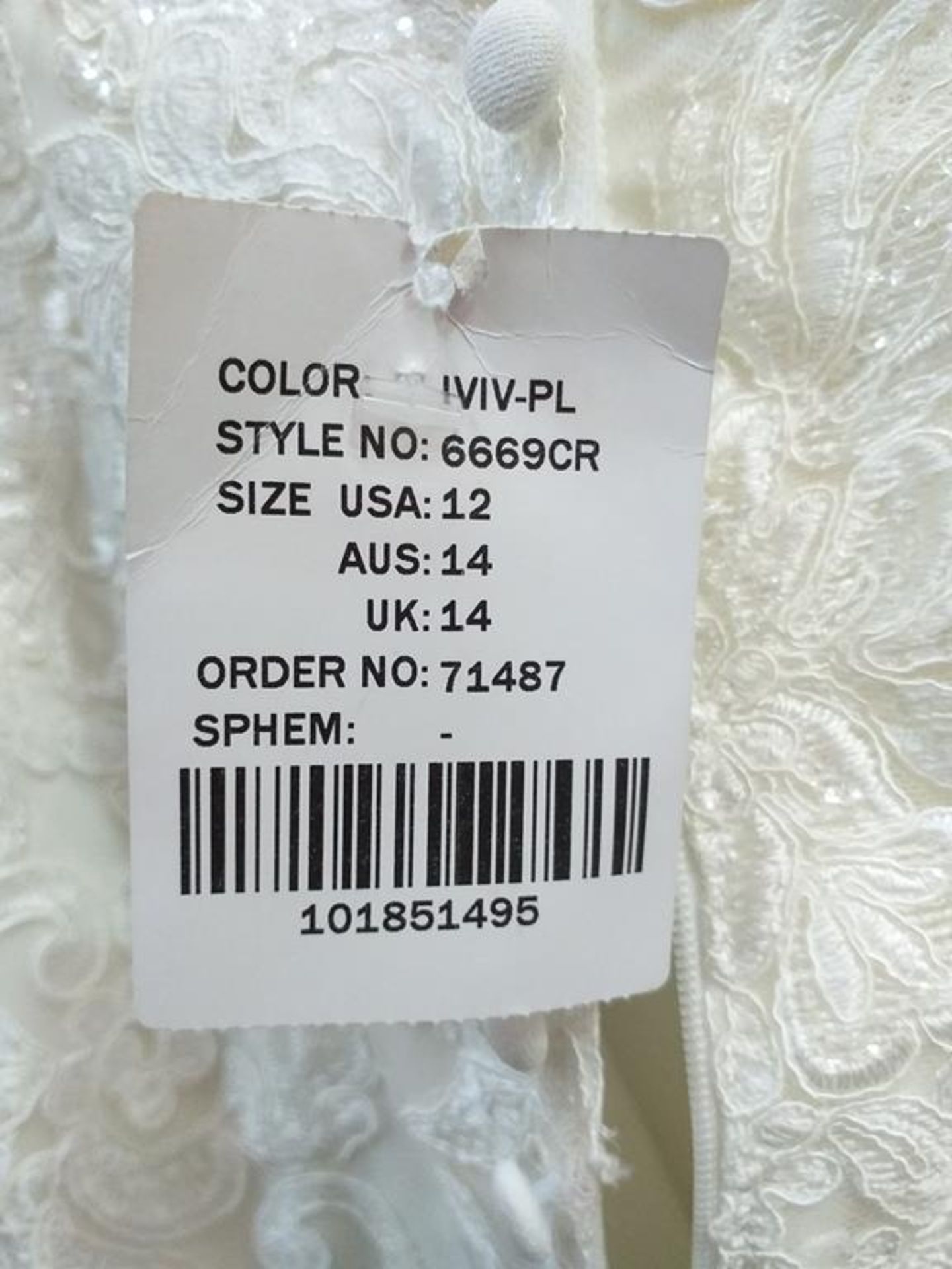Stella York 6669CR wedding dress - Bild 10 aus 11