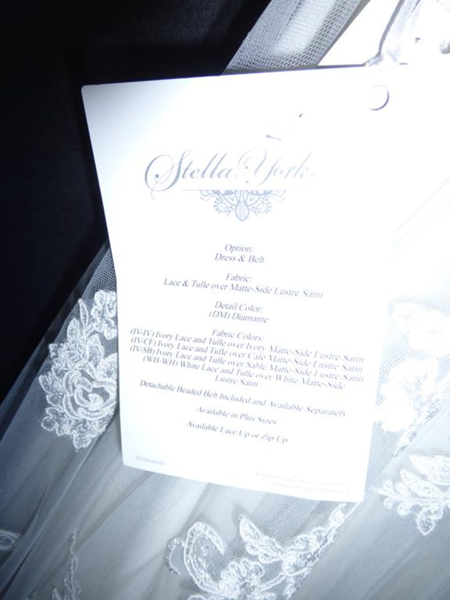Stella York 6466 wedding dress - Image 6 of 7