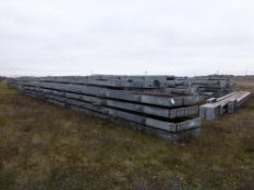 Steel framework for a portal framed building