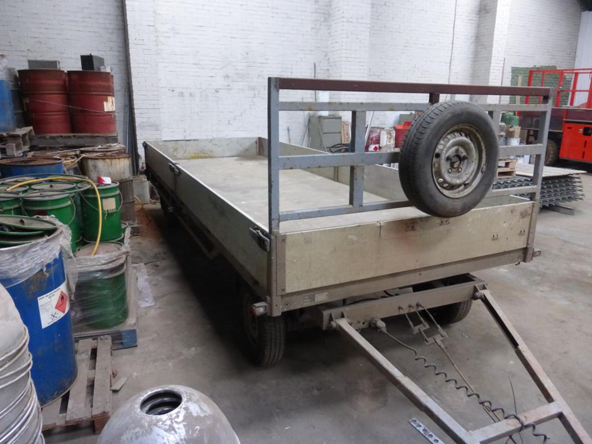 Twin Axle Alloy Bodied Trailer - Bild 5 aus 7