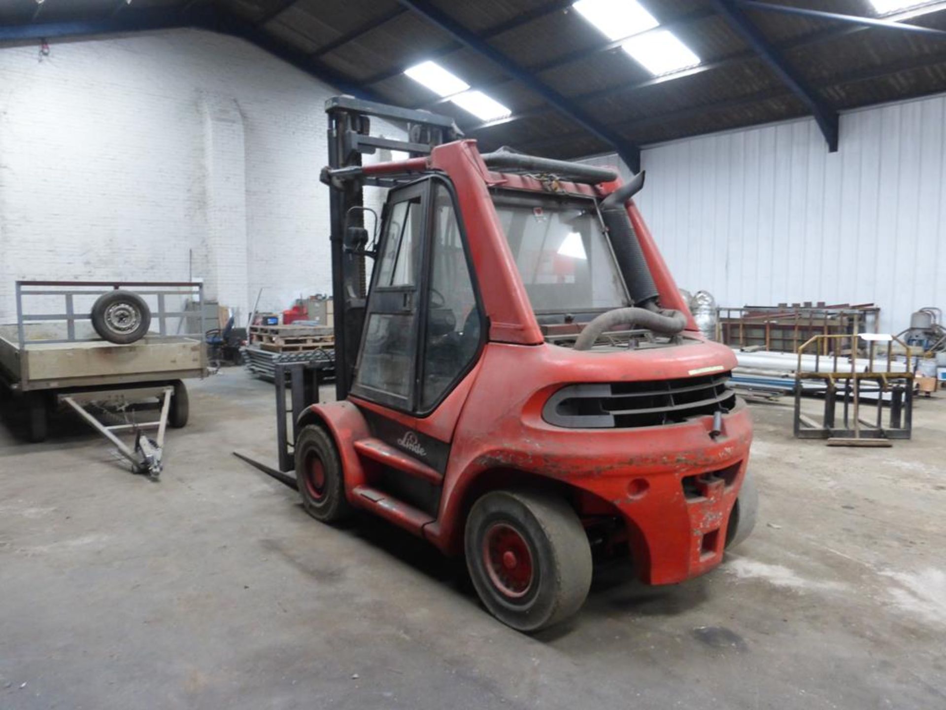 2004 Linde H70 diesel Forklift Truck - Image 5 of 8