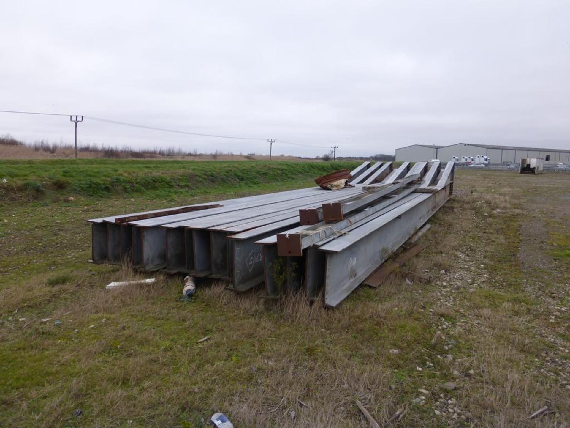 Steel framework for a portal framed building - Image 30 of 30